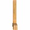 Ekena Millwork Bellingham Rough Sawn Timber Gable Bracket, Western Red Cedar, 108"W x 49"H x 6"D x 6"F, 11/12 Pitch GBW108X49X0606BEL00RWR - alternate 4